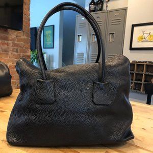 Burberry leather medium tote